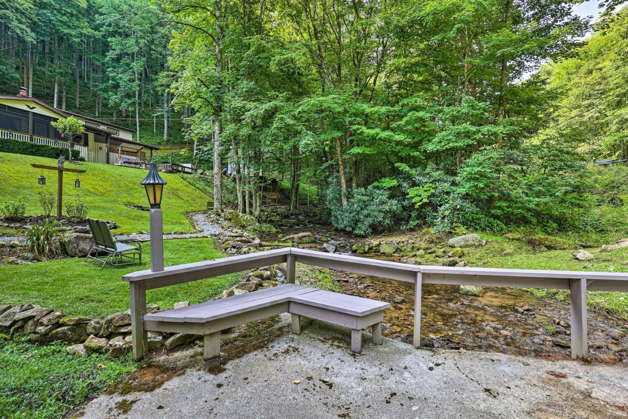 Creekside Roan Mountain Cabin Walk To Trails Eksteriør bilde