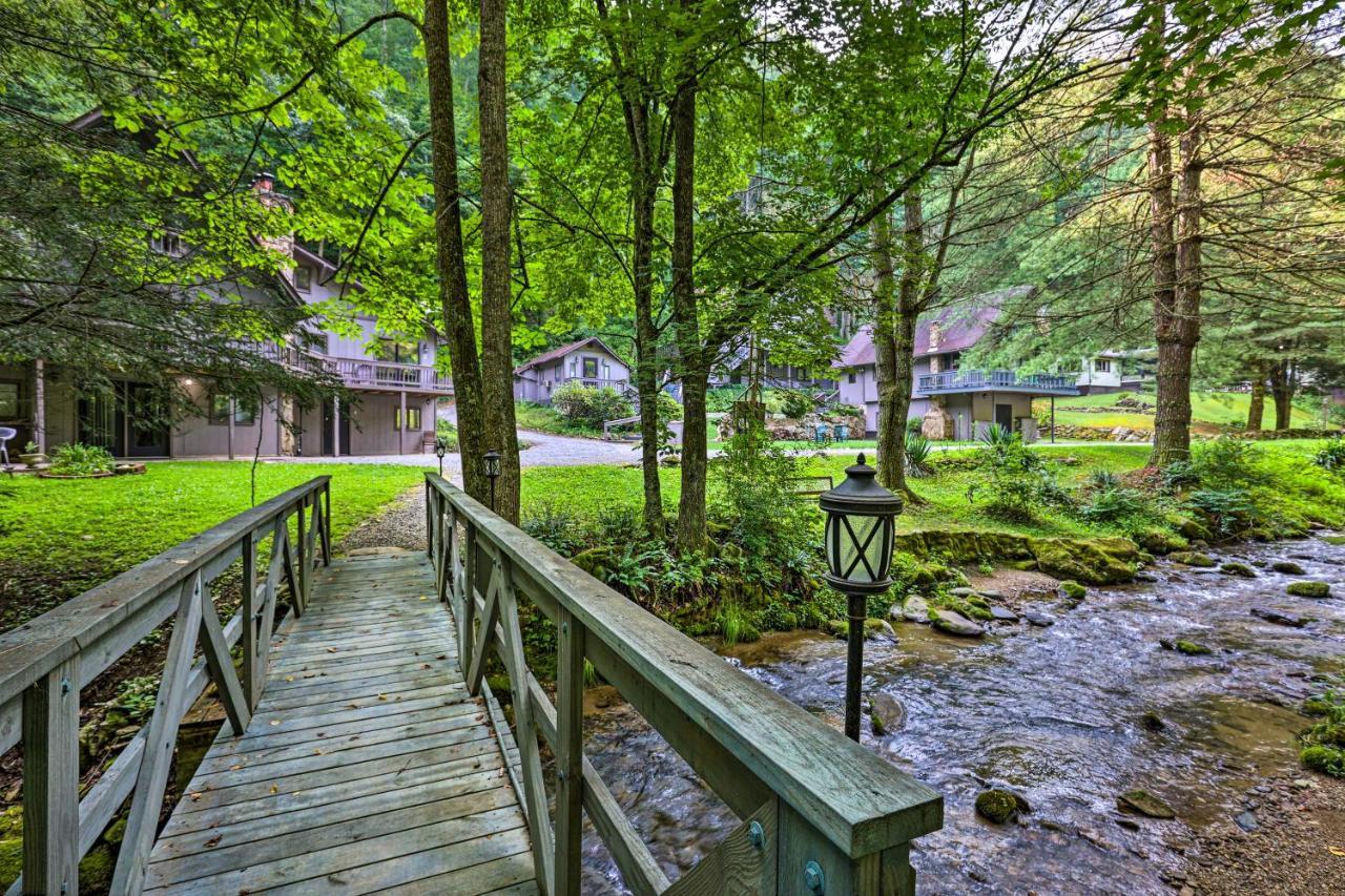 Creekside Roan Mountain Cabin Walk To Trails Eksteriør bilde